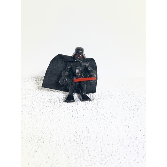 Hasbro Other - Star Wars Galactic Heroes Darth Vader Action‎ Figure Black Cape Red Lightsaber